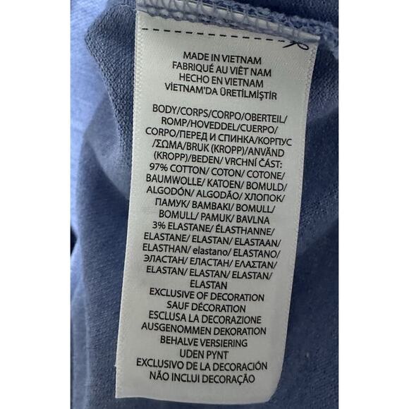 POLO RALPH LAUREN Mens Custom Fit Blue Shirt Pony Stretch Mesh XL - Picture 7 of 9